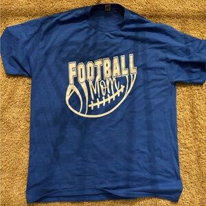Custom made football mom tshirt